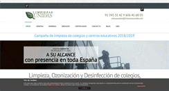 Desktop Screenshot of limpiezasunidas.com